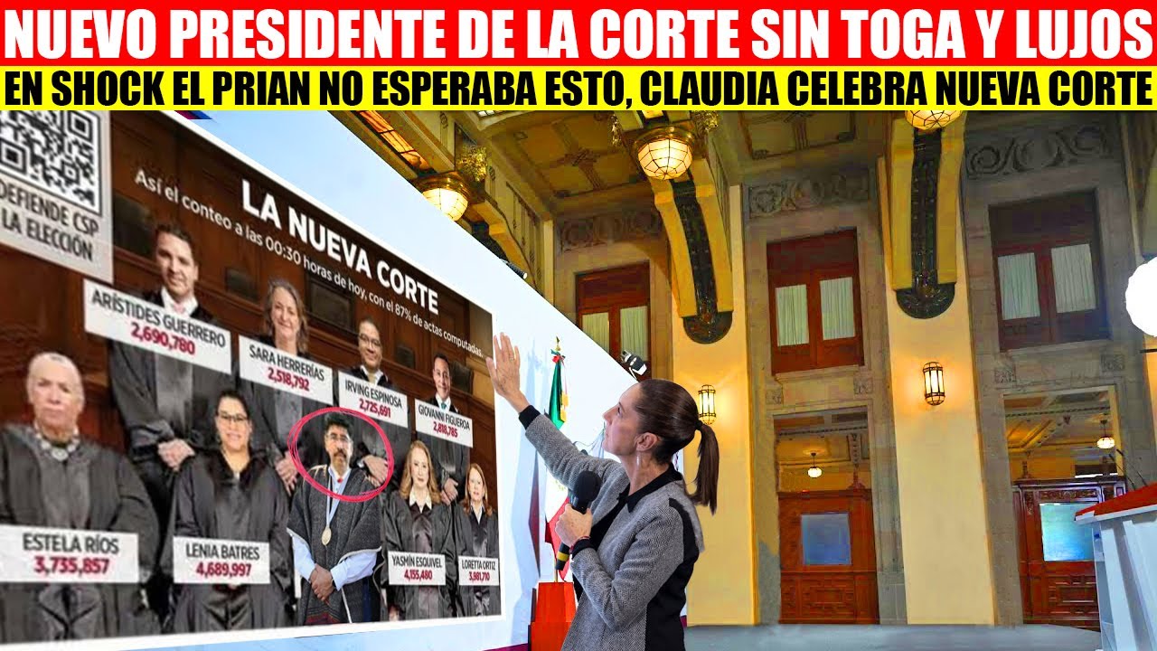 🚨MIRA:CON NUDO EN LA GARGANTA INE Y PRIAN NO ESPERABAN ESTO, CLAUDIA CELEBRA NUEVA CORTE