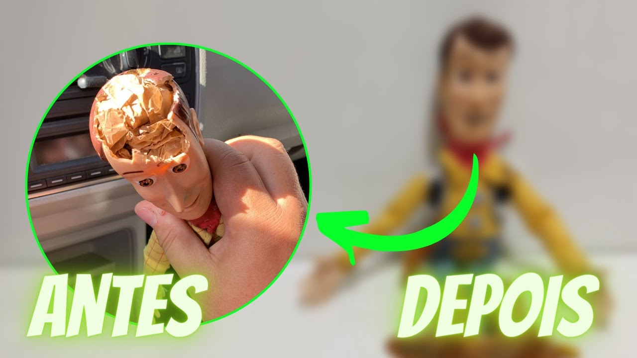Restauração boneco Woody Toy Story, 2022, Woody Disney Restoration