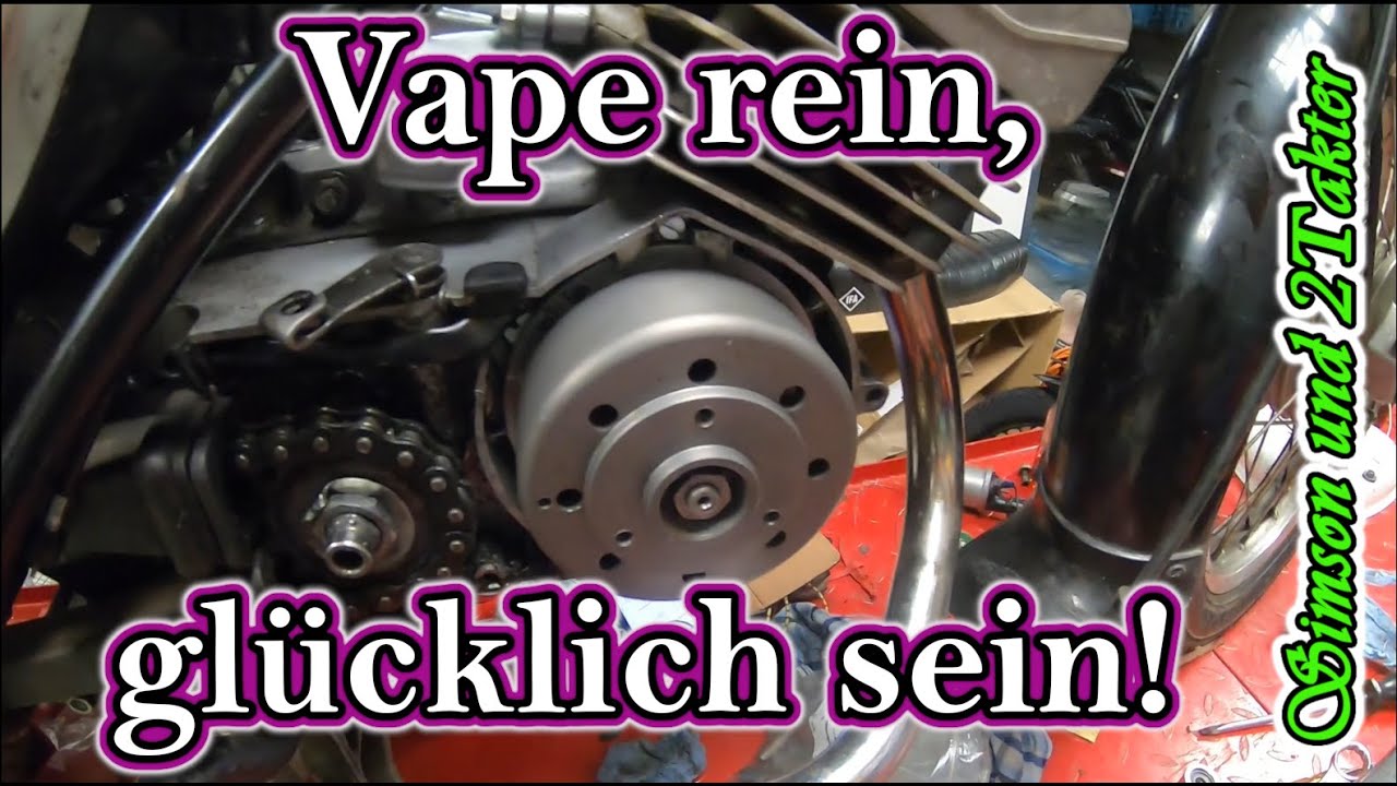 Simson S51 Vape rein glücklich sein. Vape Installation und Fehlerbehebung.