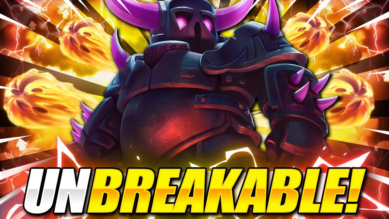 БЕСКОНЕЧНАЯ ЗАЩИТА!! №1 НЕУБИВАЕМАЯ КОЛОДА ПЕККИ В CLASH ROYALE!!