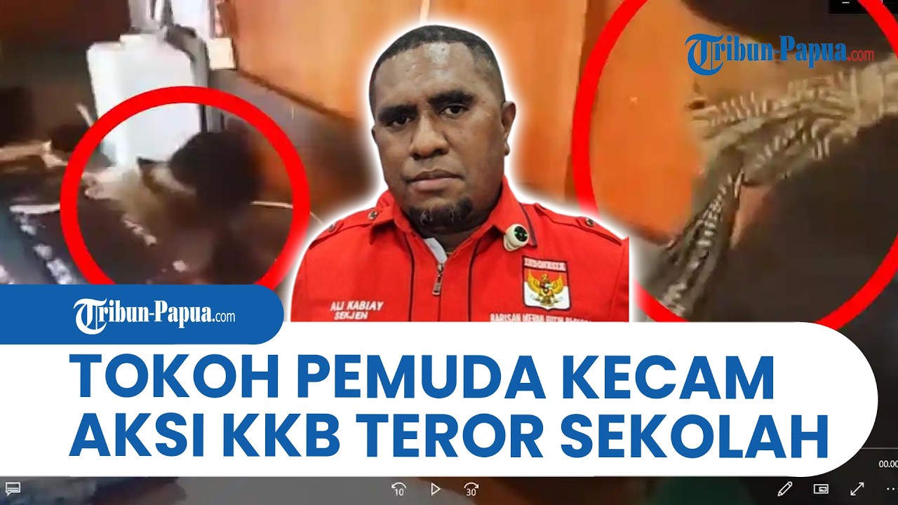 Tokoh Pemuda Papua Kecam Aksi KKB Serang Pekerja hingga Masuk Ruang Guru