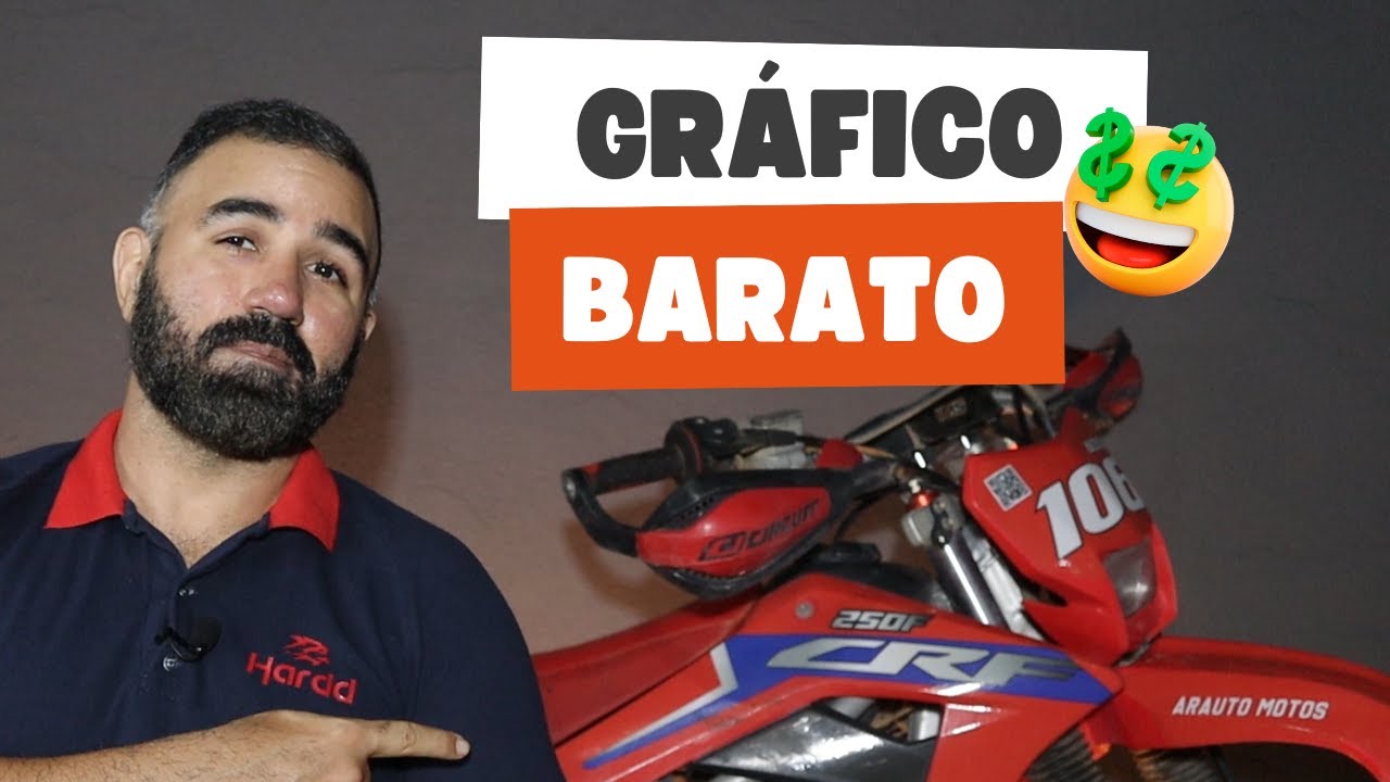 GRÁFICO PARA CRF 250F - MENOS DE 200 REAIS