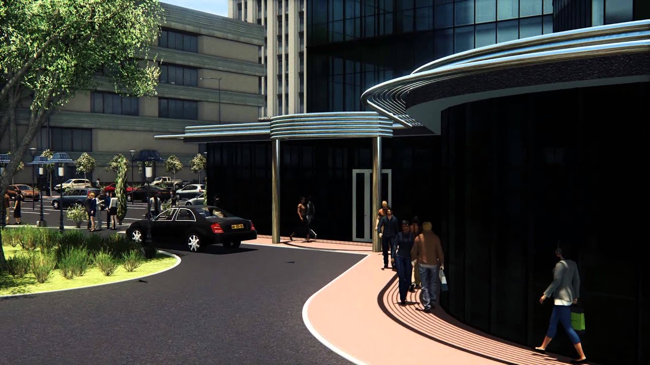 Mark Tower. Architecture animation