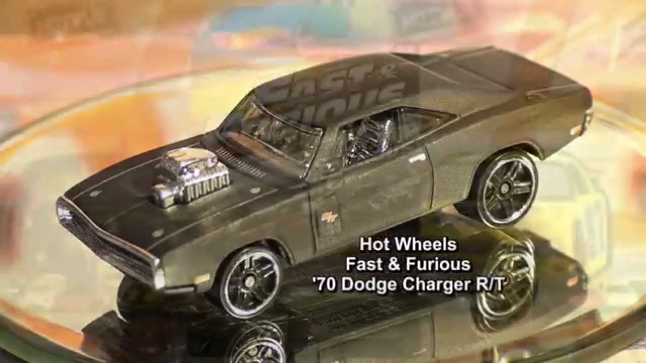 Hot Wheels Fast & Furious 3/8 '70 Dodge Charger R/T 2014 Flat Black Version @HotWheelz4U