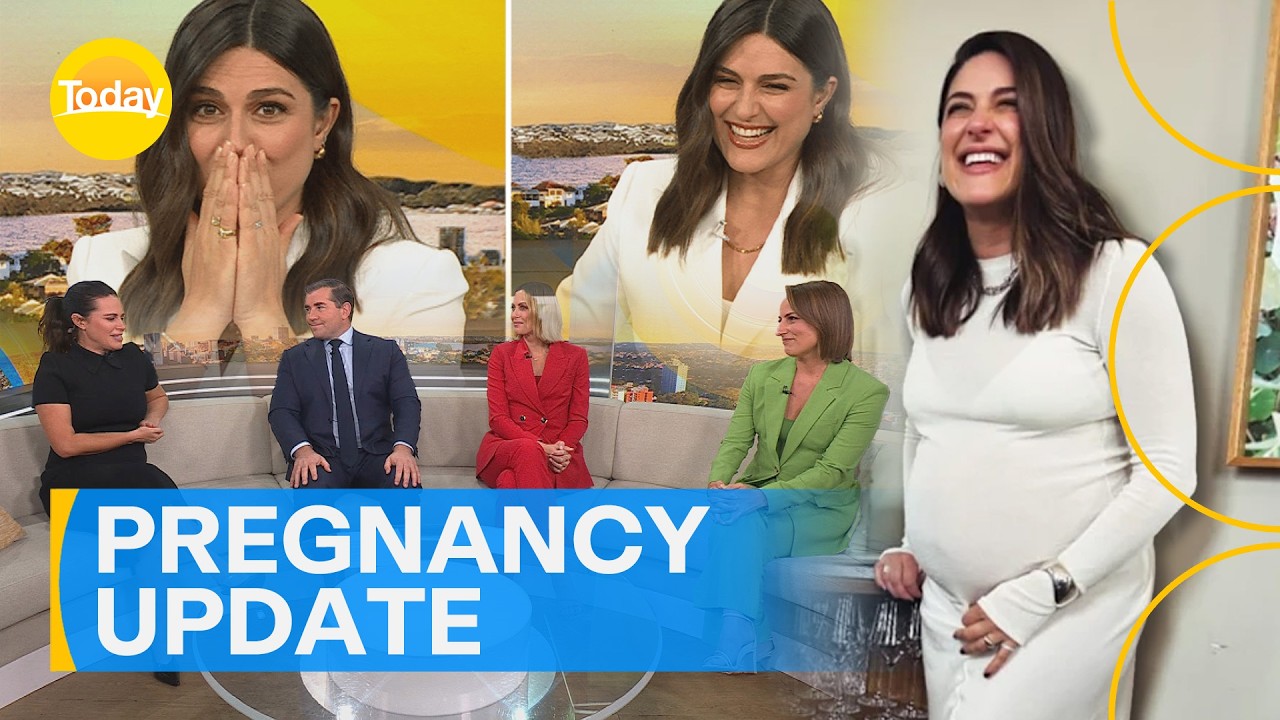 'Doctor's orders': Today Show host Sarah Abo goes on maternity leave early | Today Show Australia