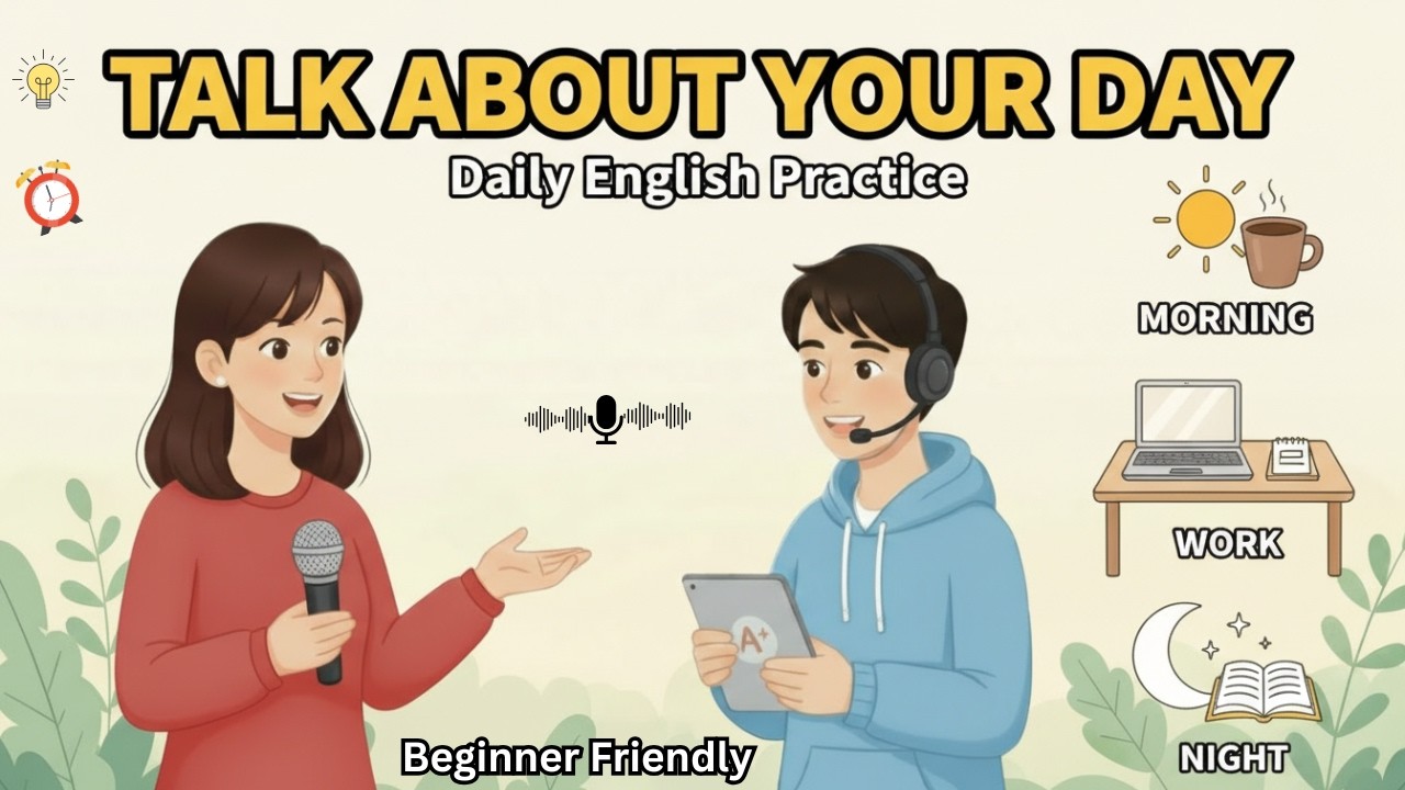 Learn How To Talk About Your Daily Routine in English | Learn English With Real Conversation