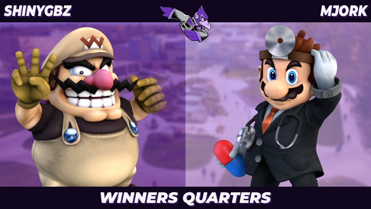 ShinyGBZ (Wario) vs mjork (Mario) - Warhawk Weekly 40 Project+ Winners Quarters