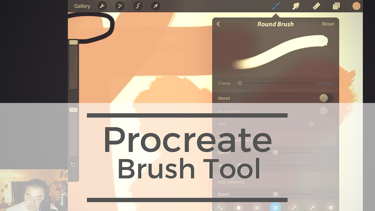Using Procreate's Brush Settings