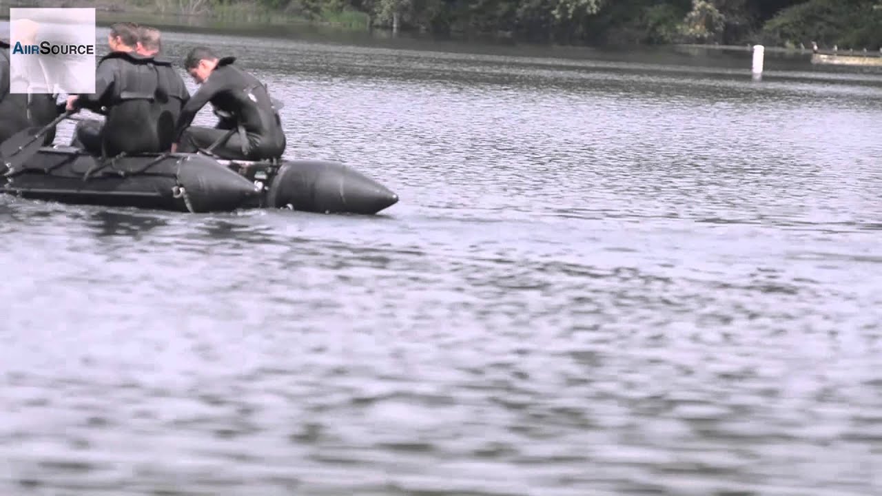 Army Special Forces - Zodiac Boat Training