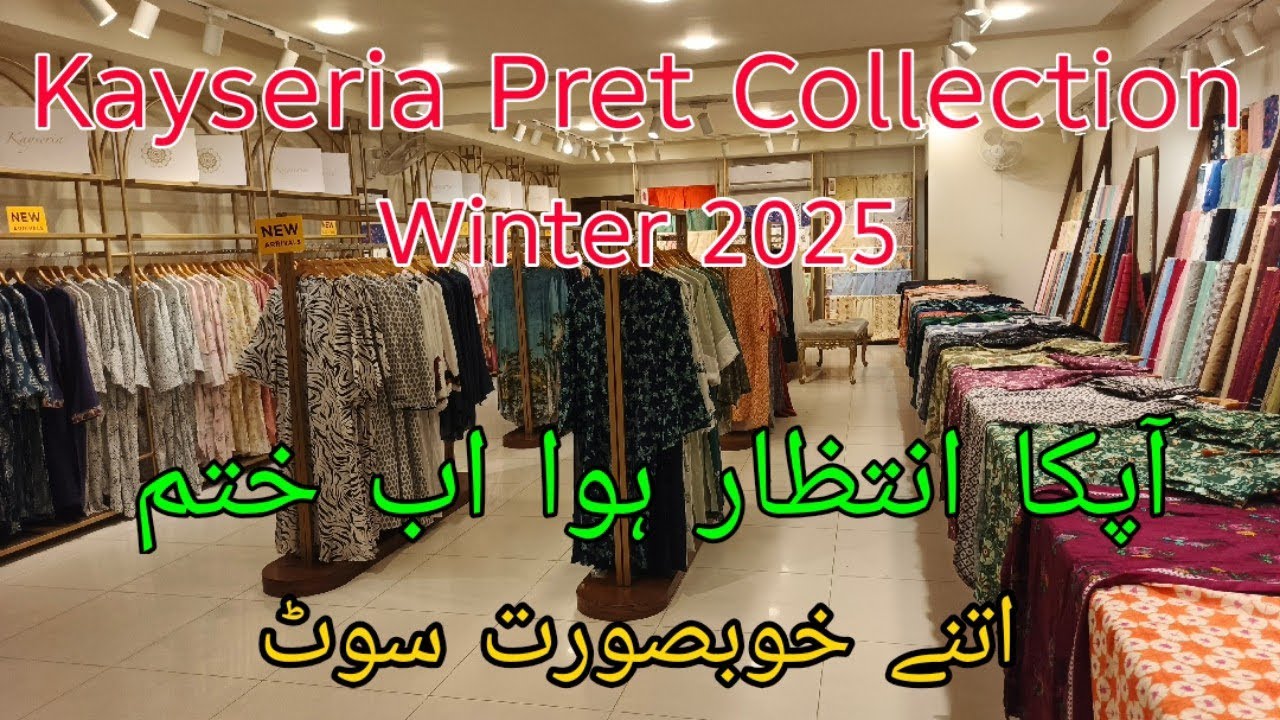 ✨ Kayseria Pret Collection Winter 2025 | Brand Vlogs ✨