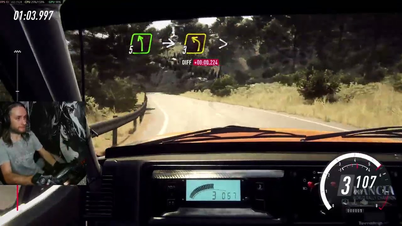Финал четвертого дня 2ой недели испытаний Dirt Rally 2 0