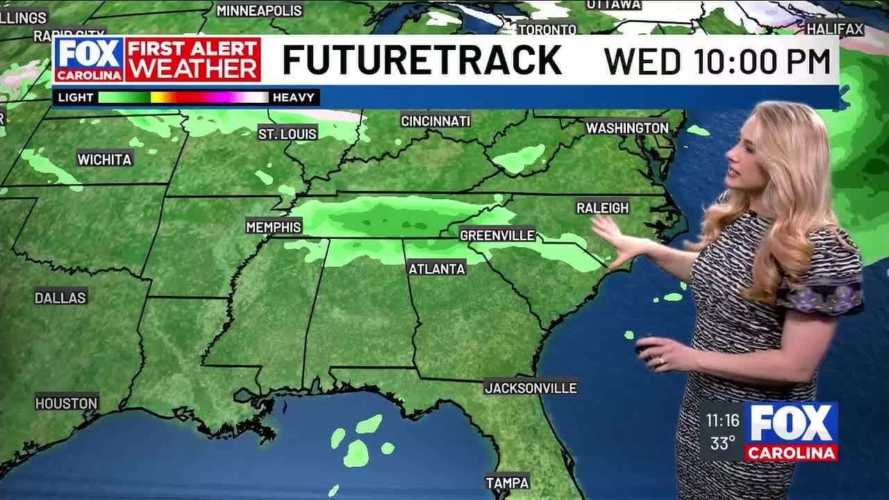 Rain possible for Thursday into Friday, warming trend continues into weekend