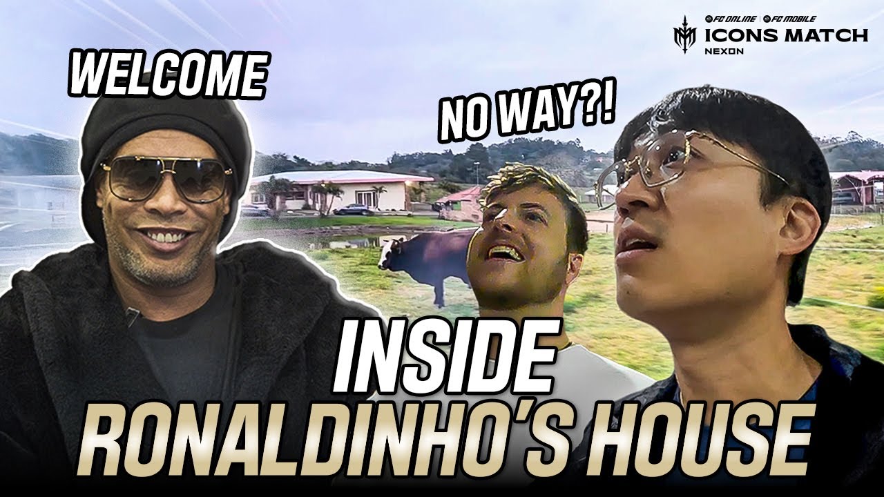 We Spent The Day With Ronaldinho!