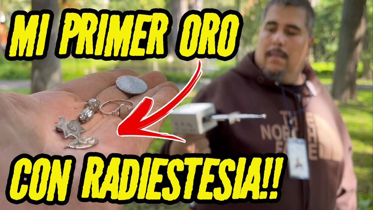 Encuentro Mi primer Pieza de ORO con Pistola de Radiestesia
