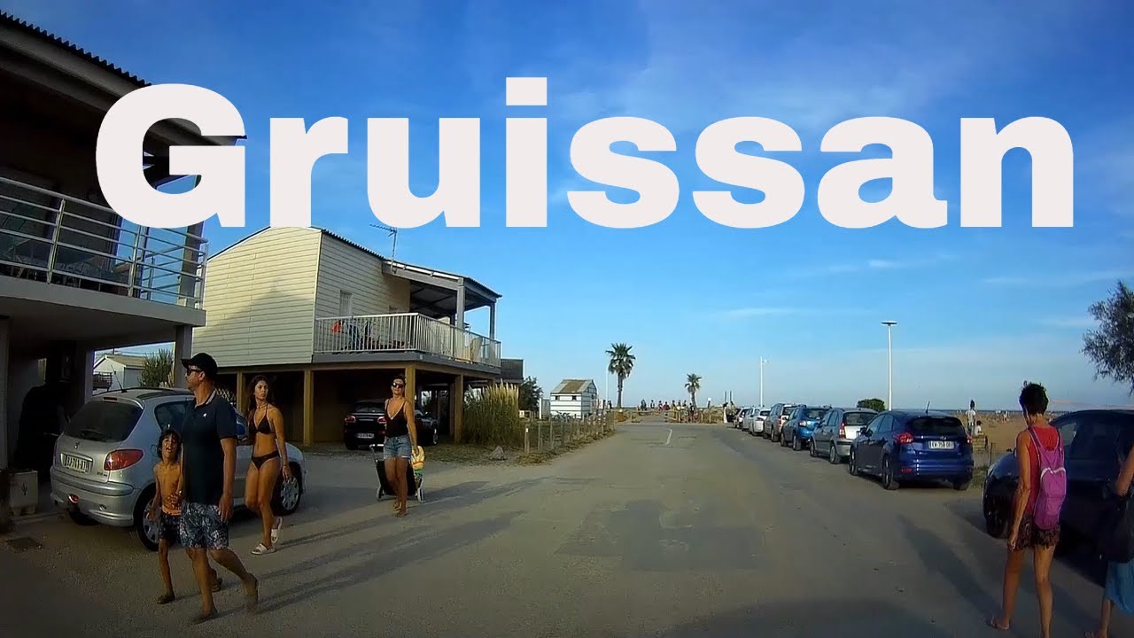 Gruissan 4K- Driving- French region