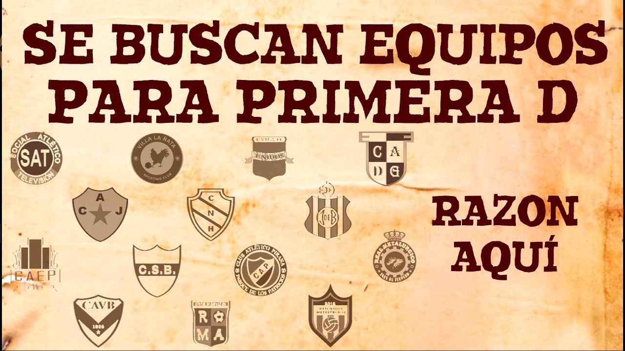 30 EQUIPOS PARA 4 PLAZAS EN PRIMERA D
