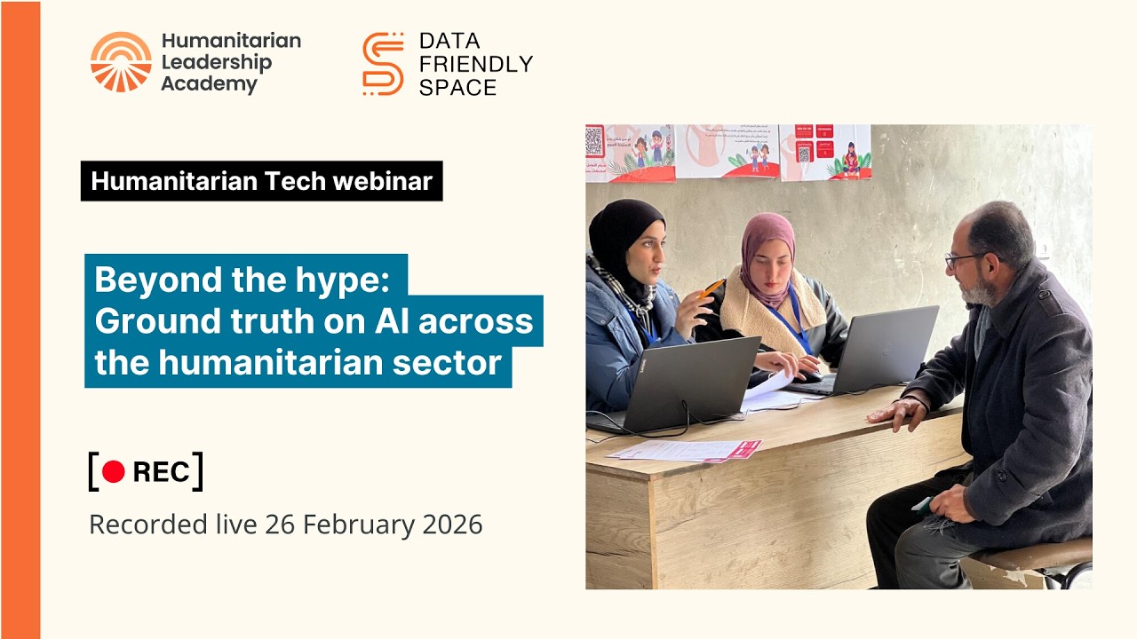 Beyond the hype: Ground truth on AI across the humanitarian sector