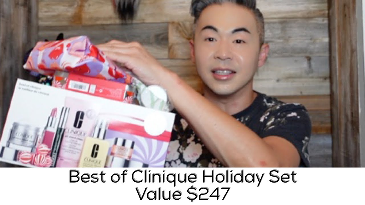 CLINIQUE HOLIDAY SET | BEST OF CLINIQUE REVIEW