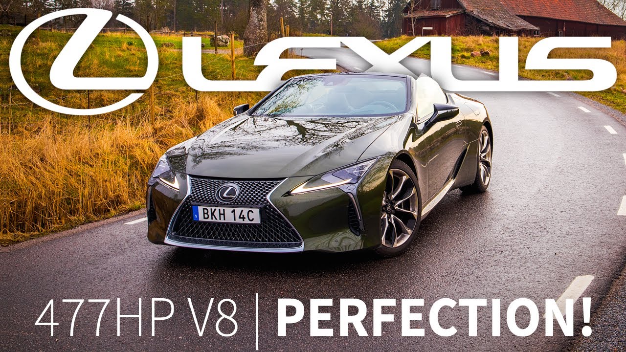 2021 Lexus LC500 Convertible - V8 Luxury Muscle Car with a Twist!