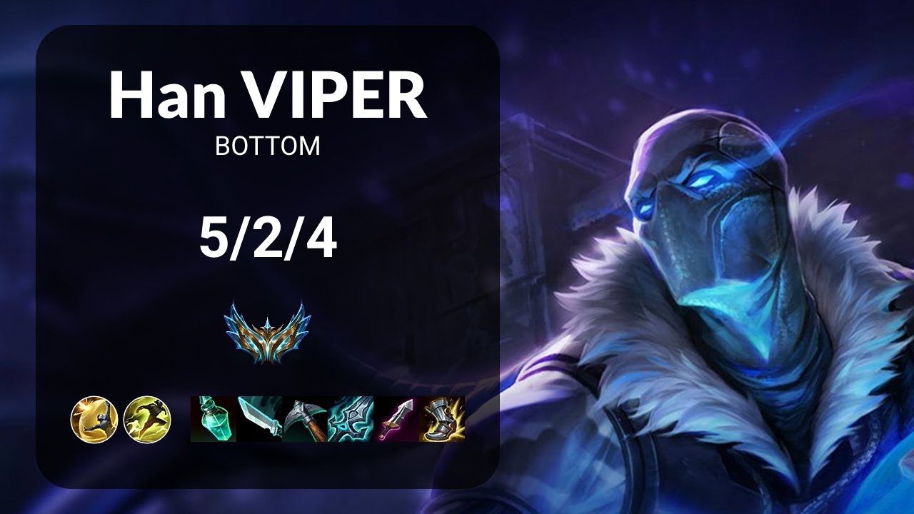 Han Viper Varus vs Aphelios BOTTOM - KR CHALLENGER Patch 15.13