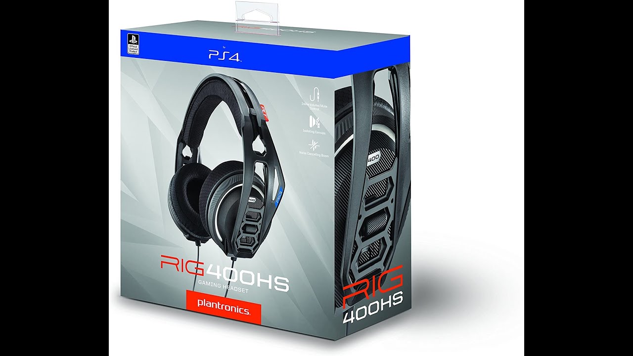 Unboxig - Cascos Plantronics RIG 400 HS