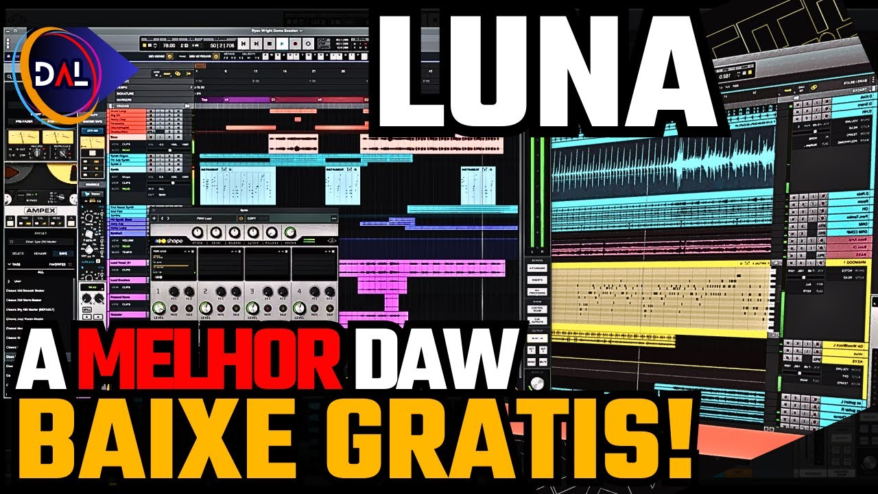 MELHOR DAW GRÁTIS de 2026? Baixe o LUNA AGORA! (Universal Audio)🌟