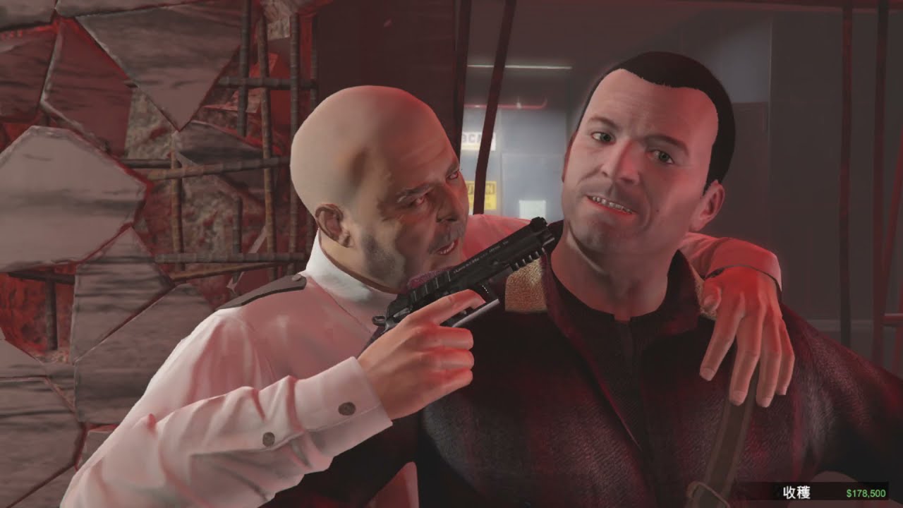 GTA5 #1 新手教學:打劫？！(故事模式，重玩改善FPS=3=)