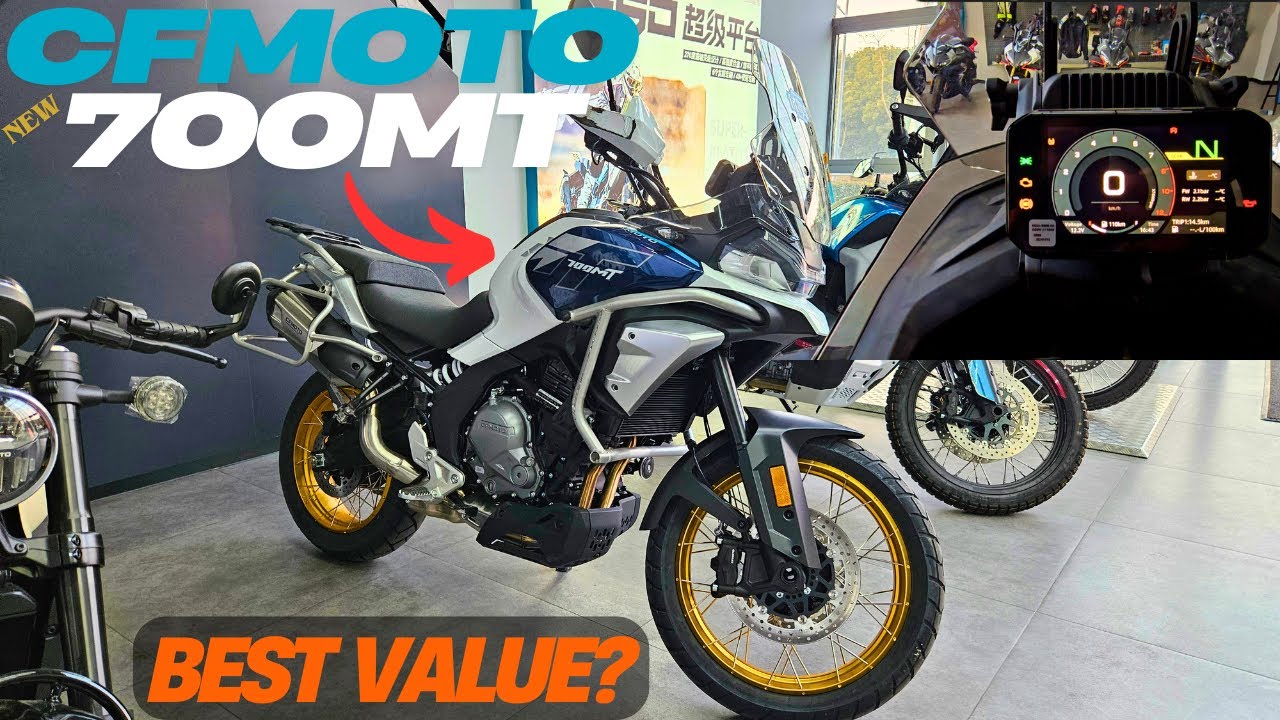 2025's BIGGEST Motorcycle Steal CFMoto 700MT is a GAME CHANGER!