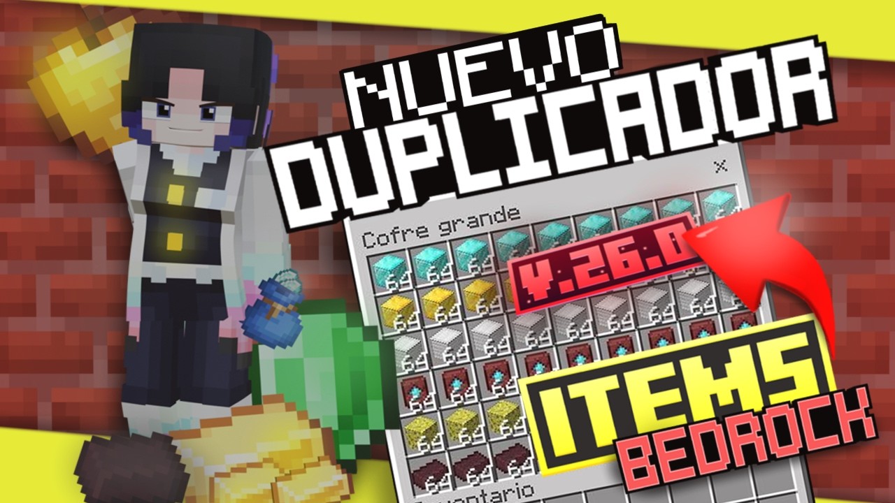 Nuevo Duplicador de items Minecraft Bedrock v26.1