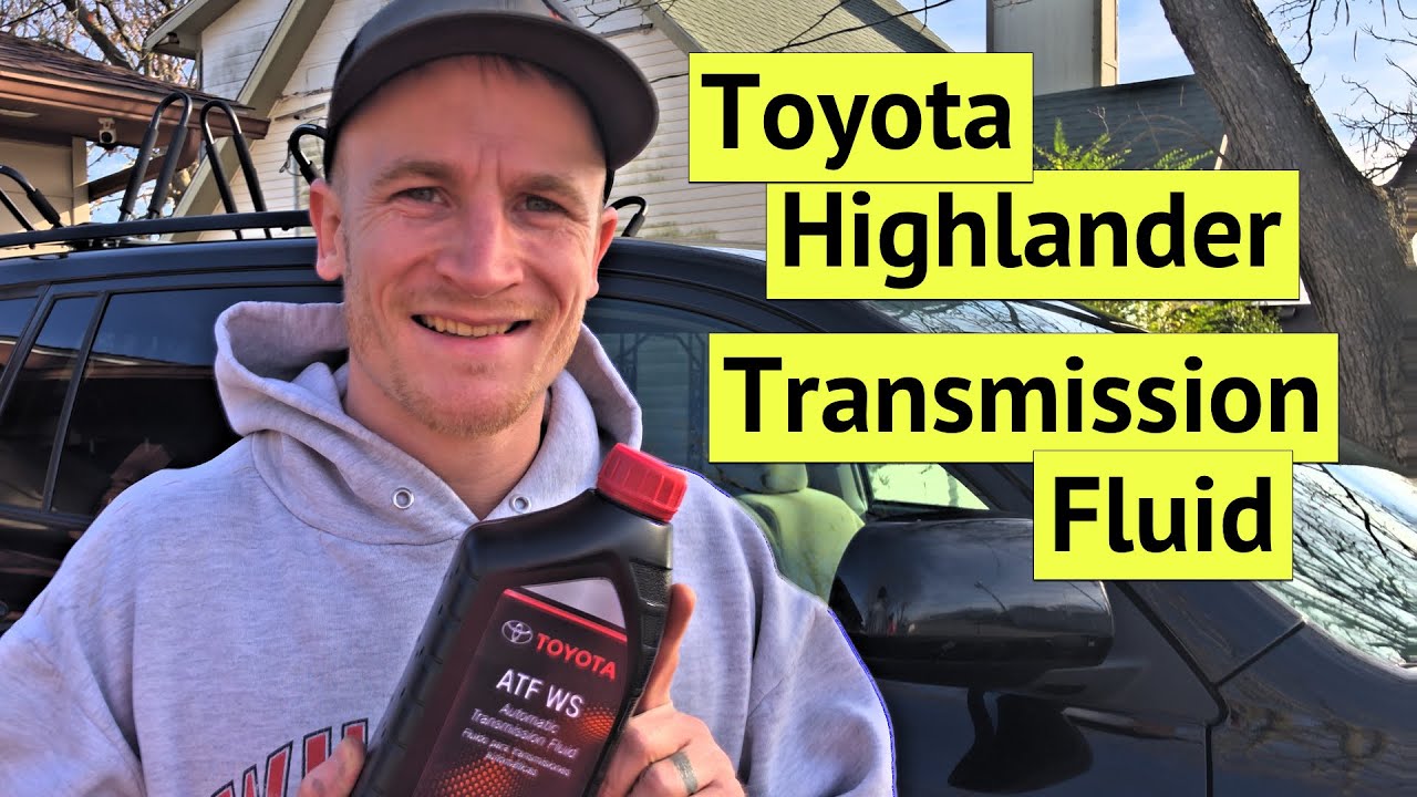 Слив и заливка трансмиссионной жидкости в Toyota Highlander | Инструкция