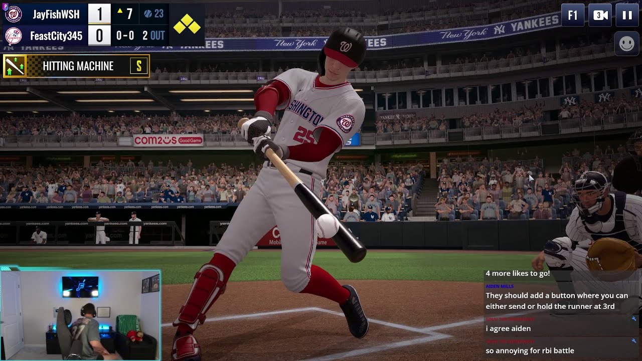 MLB Rivals | Back-to-Back LIVE Match DOMINATION! (ft. YankeesSpark48 & FeastCity345) #mlbrivals