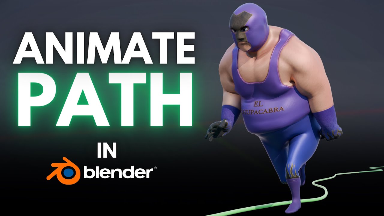 Анимируйте свой объект вдоль траектории в Blender!