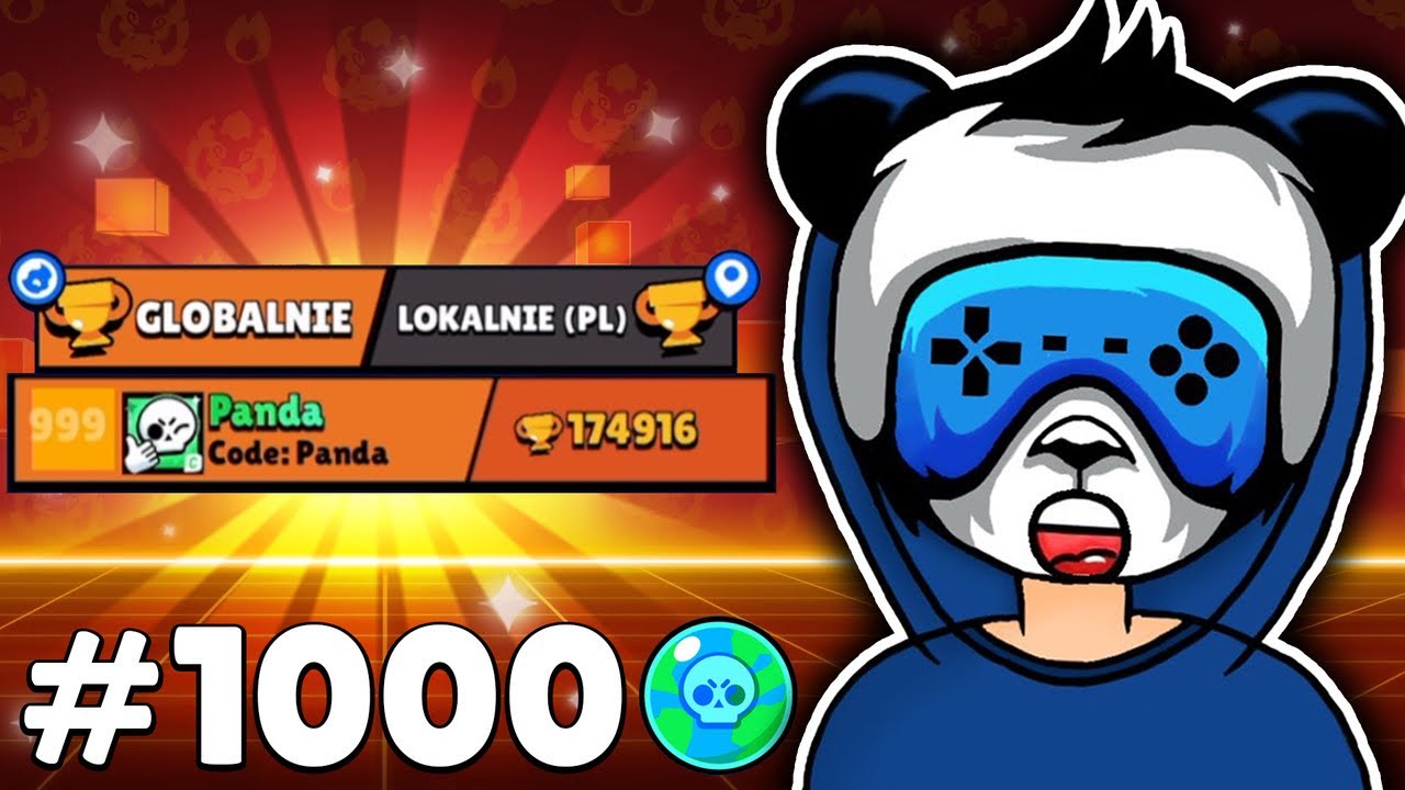 WBIŁEM TOP 1000 GLOBAL W BRAWL STARS!