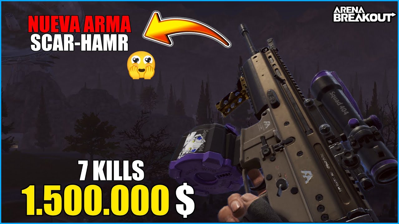 PROBAMOS LA NUEVA SCAR-HAMR Y SALGO RICO 🙌 | Arena Breakout