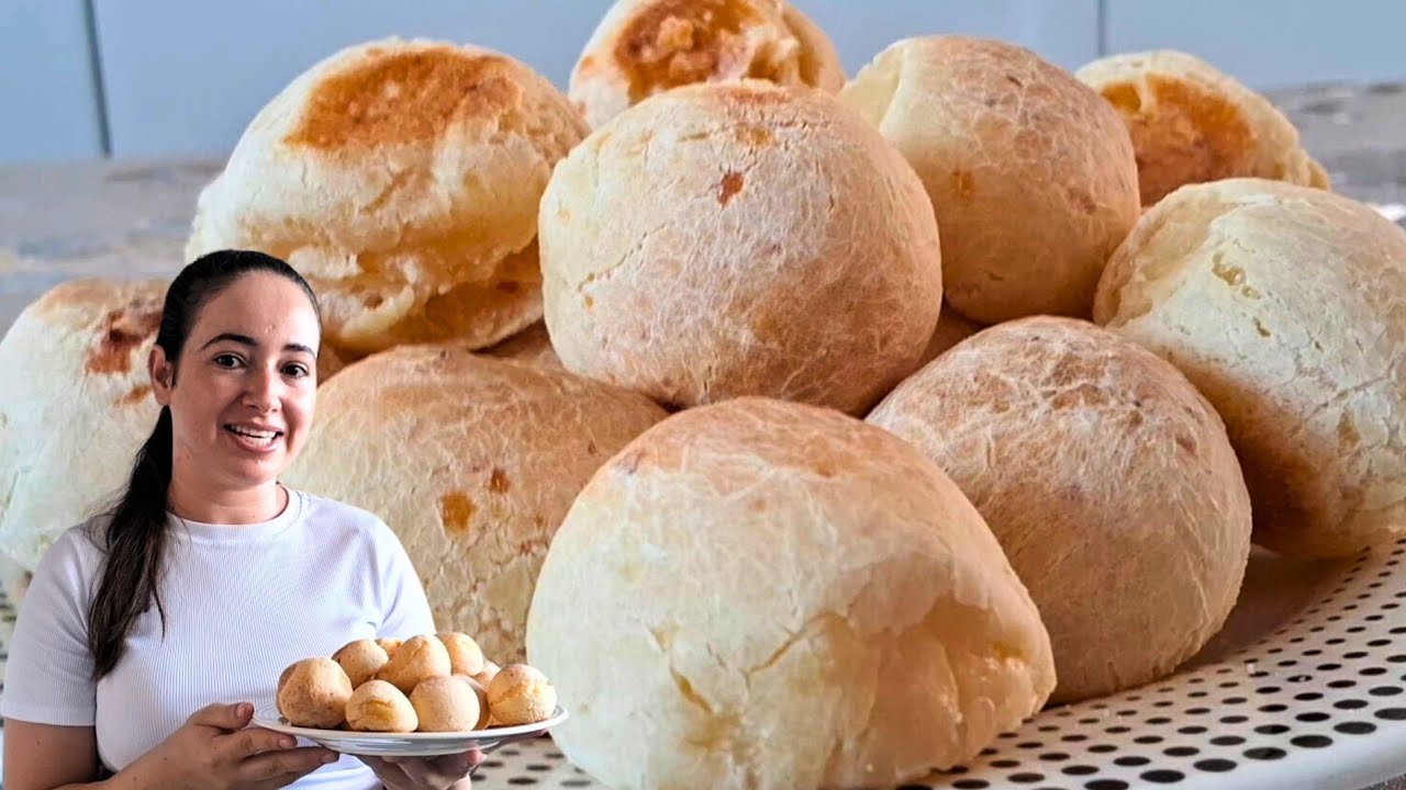 Pão de Queijo Delicioso e Muito Fácil de Fazer