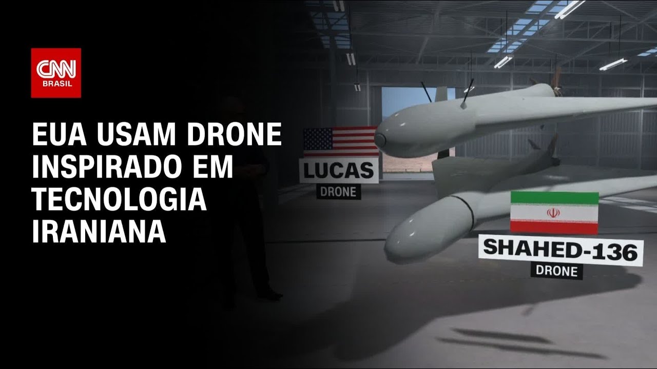 EUA usam drone inspirado em tecnologia iraniana na guerra no Oriente Médio | BASTIDORES CNN