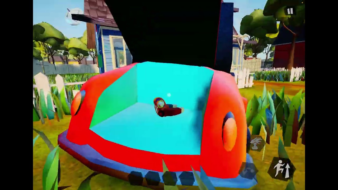 Part ONE Of beating hello neighbor ￼