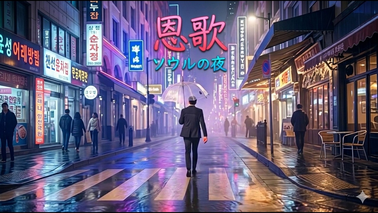 “ソウルの夜の街(서울의 밤거리)