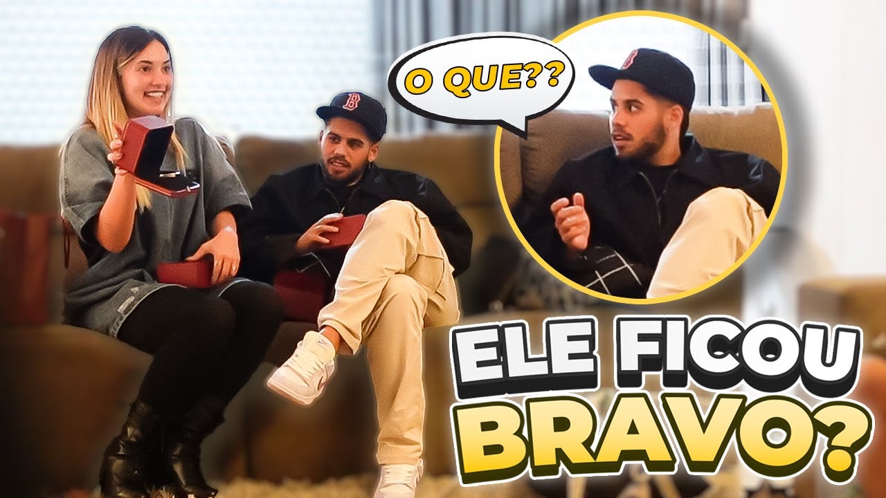 GASTEI 60 MIL NO CARTÃO DO MEU MARIDO E FILMEI A REAÇÃO DELE!!
