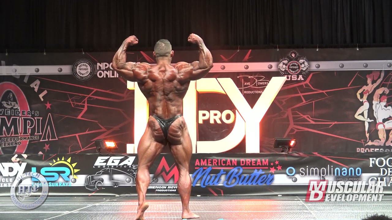 Bryan Balzano | 4th Place | 212 Divsion | 2021 IFBBPro Indiana Pro