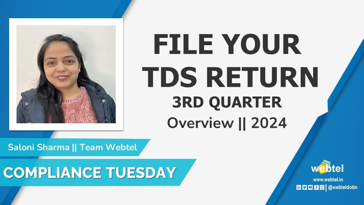 FILE YOUR TDS RETURN - 3RD QUARTER | How to File TDS Return Online | TDS Quarterly Return Filing