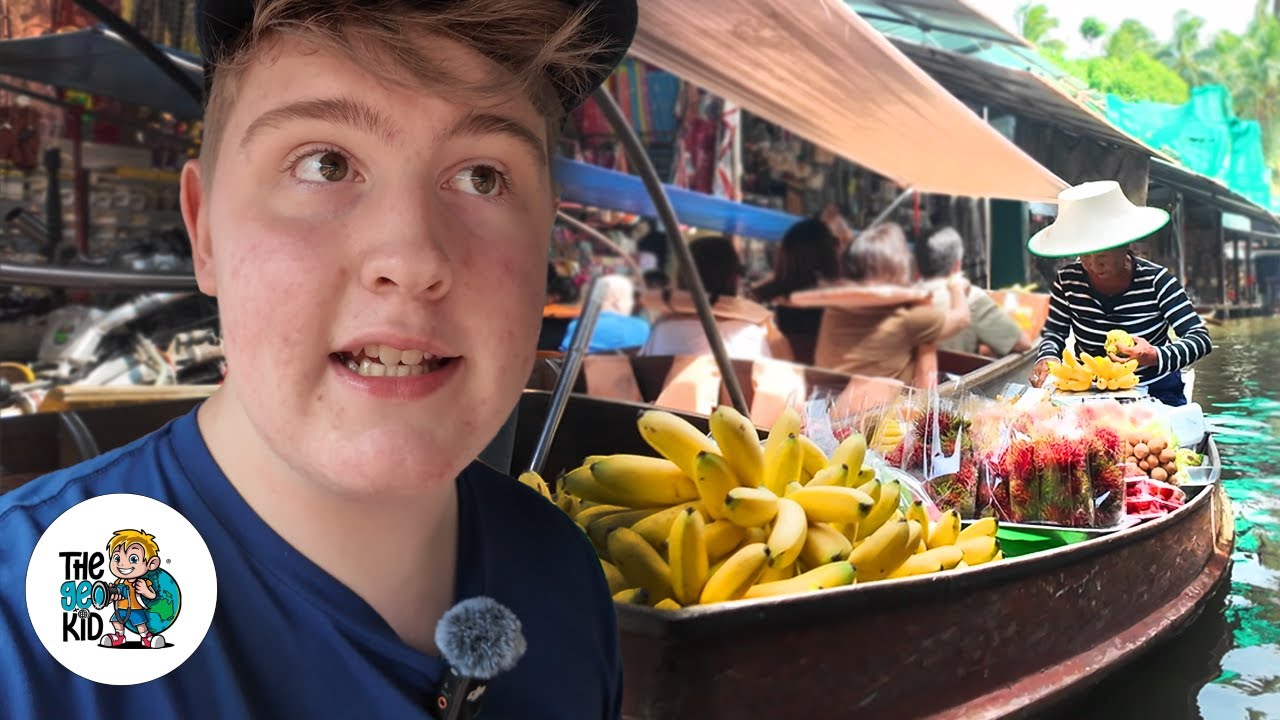 Inside Thailand's Floating Market Maze | Damnoen Saduak Floating Market