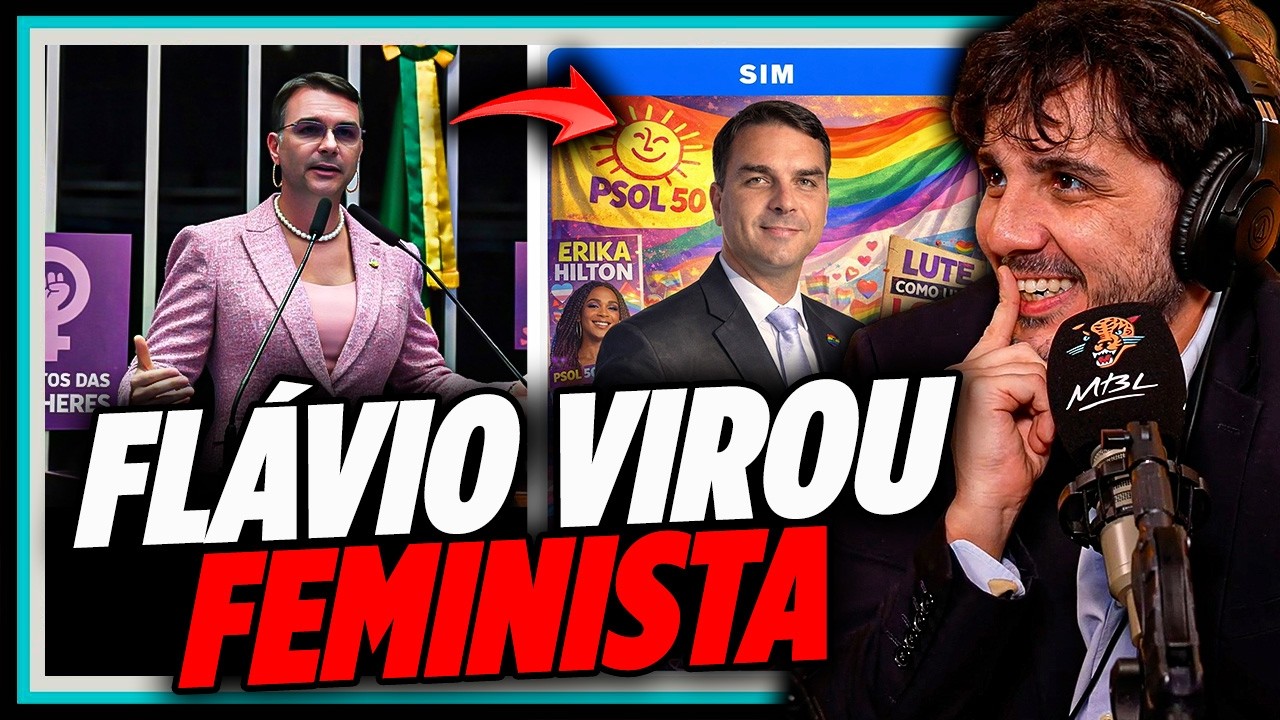 FL&Aacute;VIO BOLSONARO VIRA FEMINISTA PRA ELEI&Ccedil;&Atilde;O | AN&Aacute;LISES RENAIS | 31/03/2026