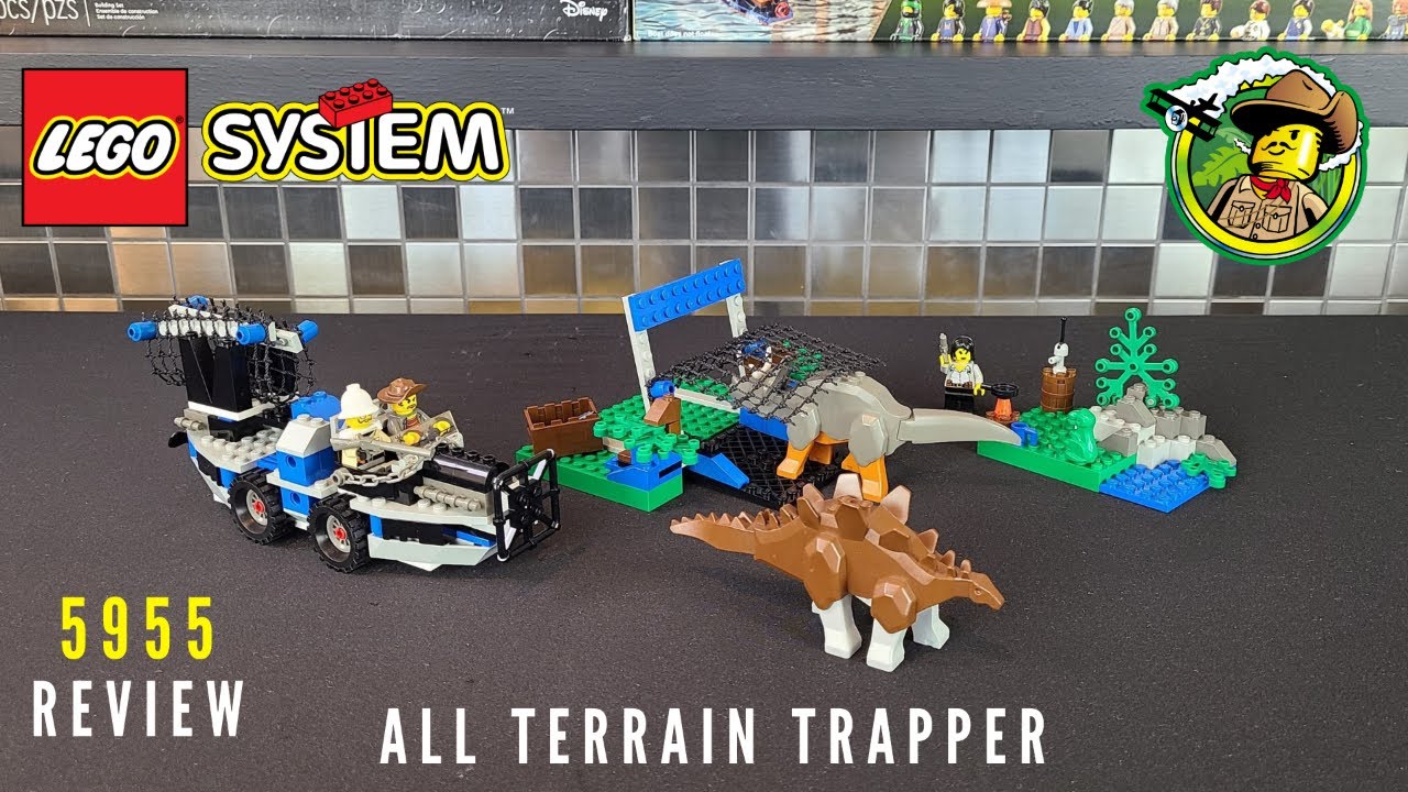 LEGO Adventurers Dino Island All Terrain Trapper 5955 Review.. One of the Strangest Sets of All Time