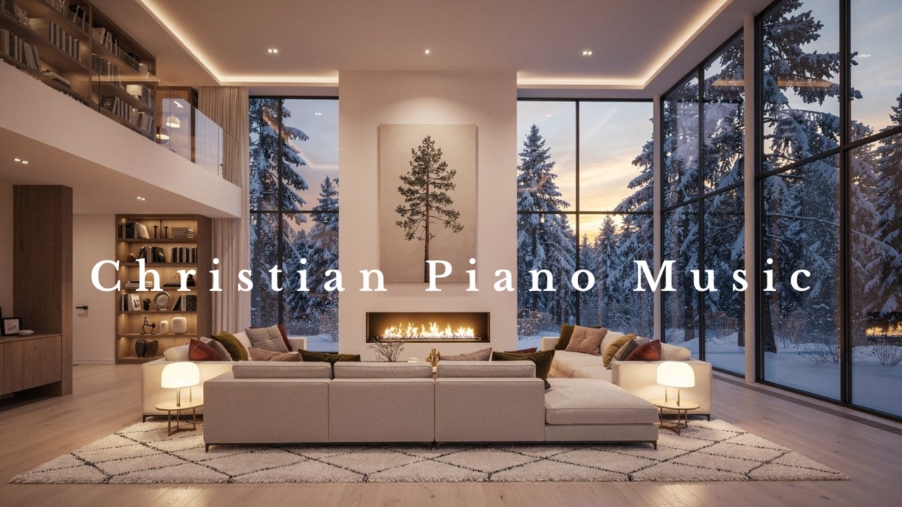 Grace in the Stillness | Calming Instrumental Aesthetic Christian Piano & Prayer Music