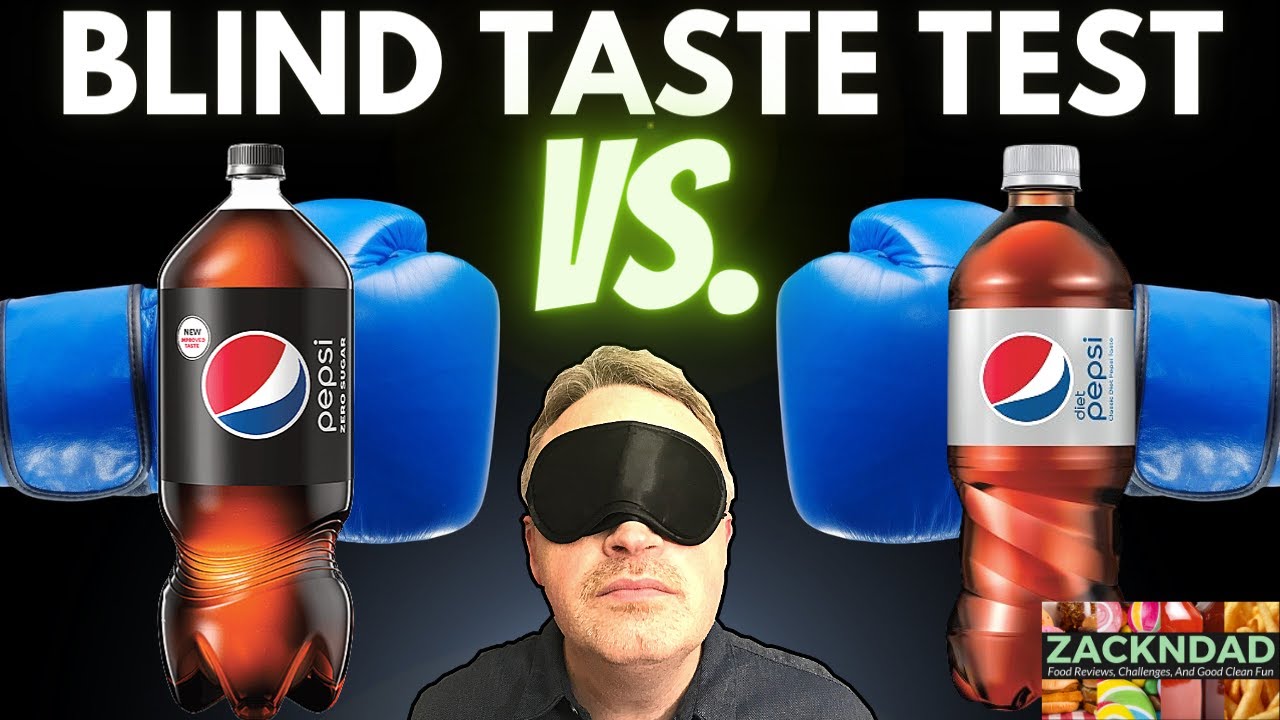 The New & Improved Zero Sugar Pepsi VERSES Diet Pepsi | ZacknDad