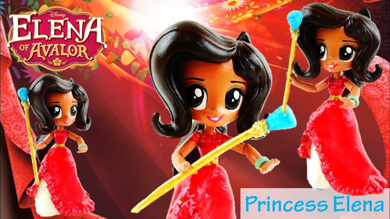 PRINCESS ELENA - Disney Elena of Avalor Custom Doll from My Little Pony Equestria Girls Minis