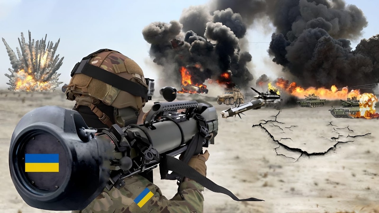 14 февраля! Российский военный конвой снабжения боеприпасами уничтожен украинскими элитными подразде