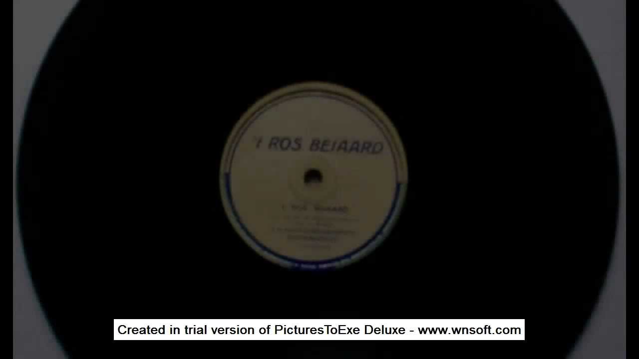 ROS BEIAARD LIED op steene plaat