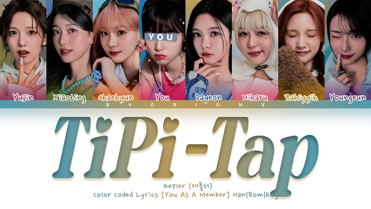 Kep1er (케플러) 'TIPI-TAP' - You As A Member [Karaoke] || 8 Members Ver.